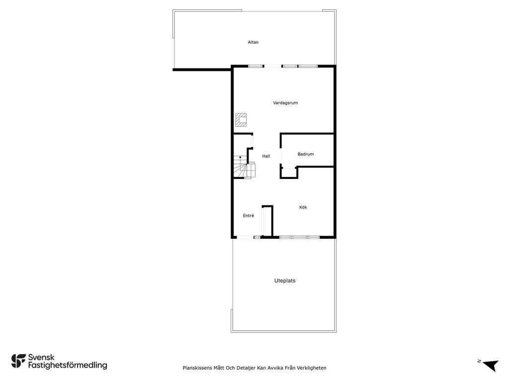 Planlösning entréplan 