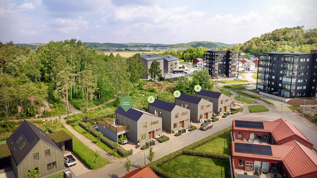 Husens placering