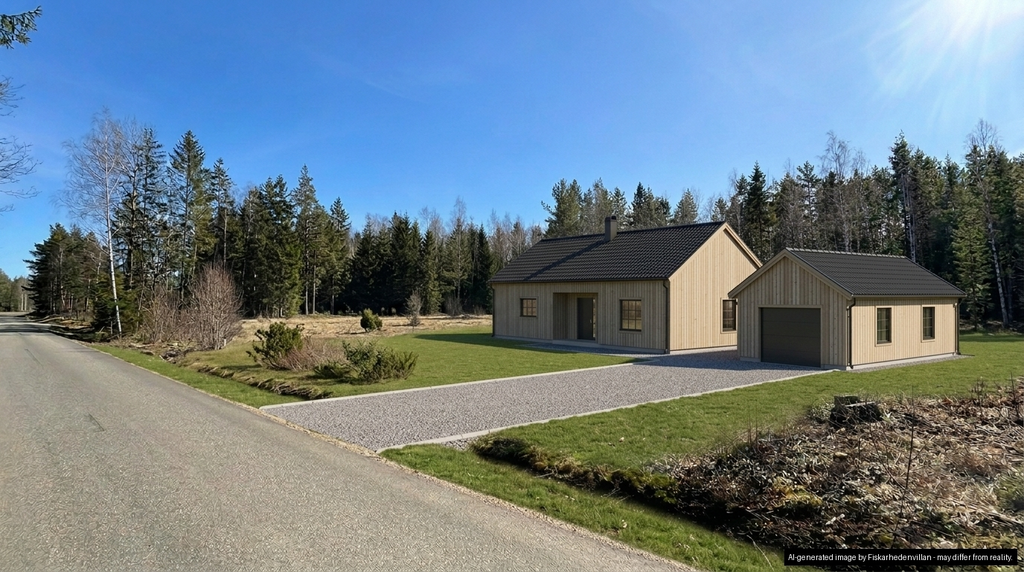 Köp en tomt och bygg nytt hus på Del av MARIESTAD SÄBY 6:8

(AI genererad bild)