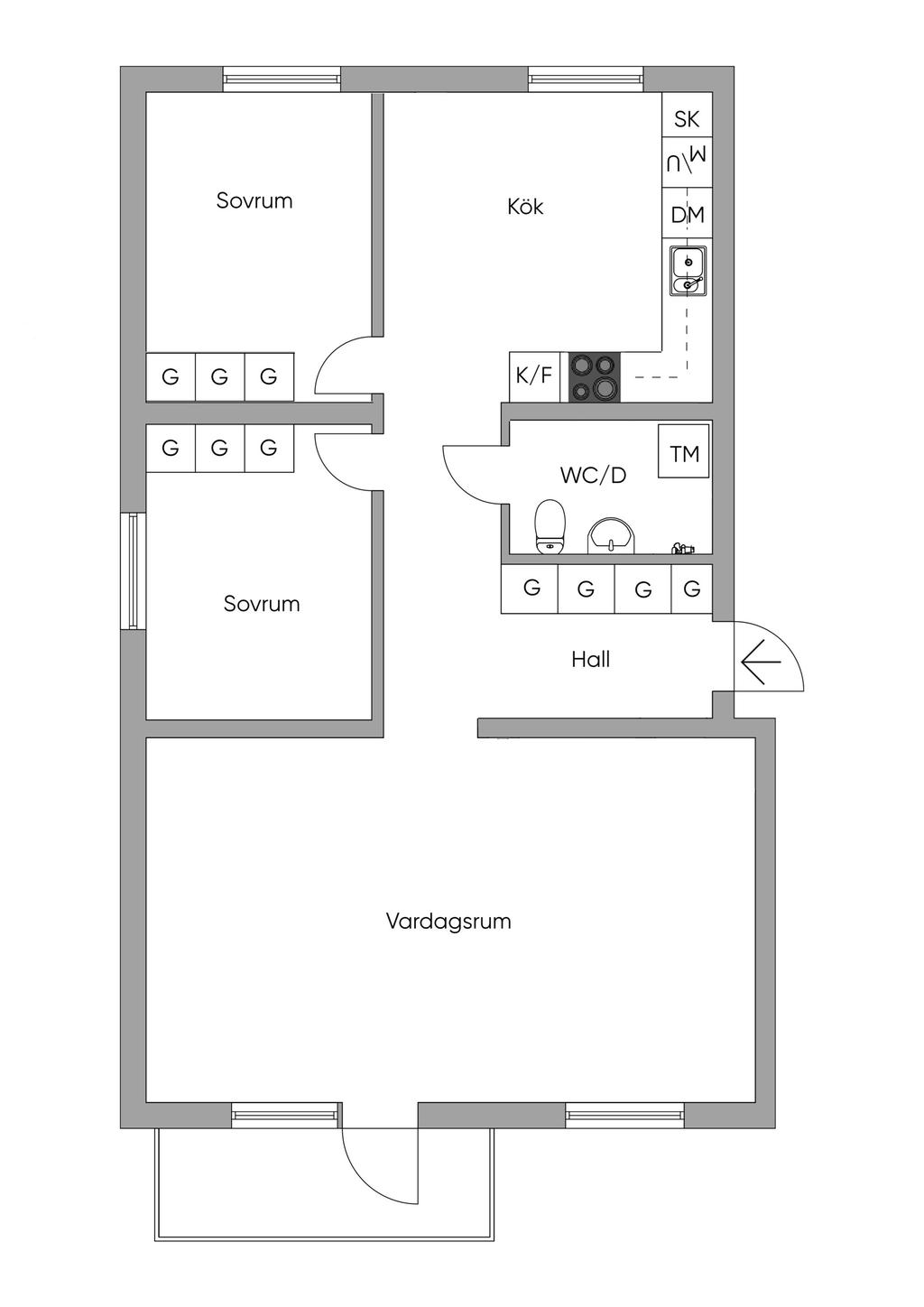 Planlösning