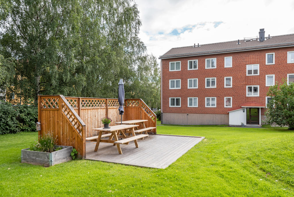 Uteplats för föreningens medlemmar. 