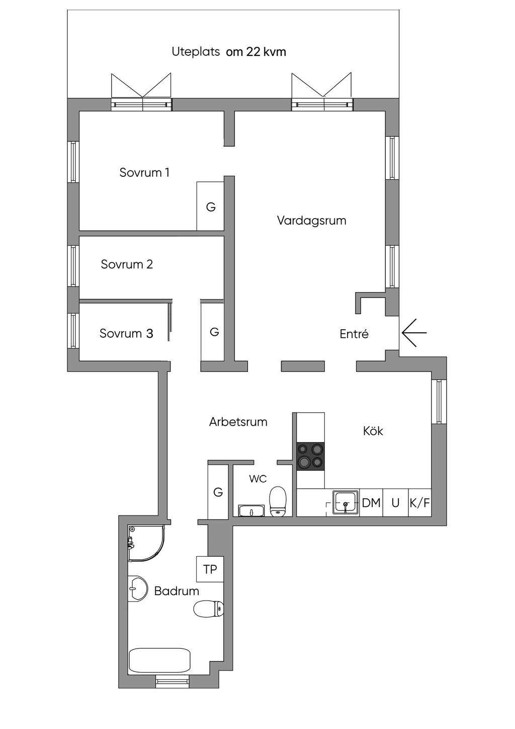 Alternativ planlösning