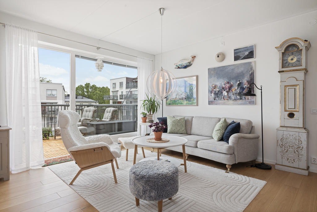 Stora härliga fönsterpartier