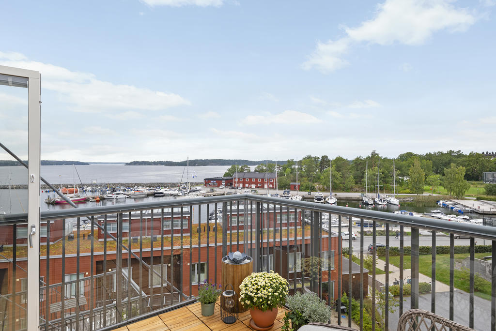 Fin överblick över farleden mot Stockholm!
