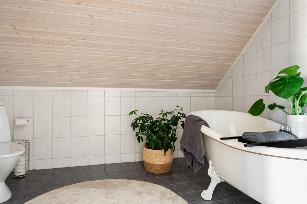 Badrum på övre plan.