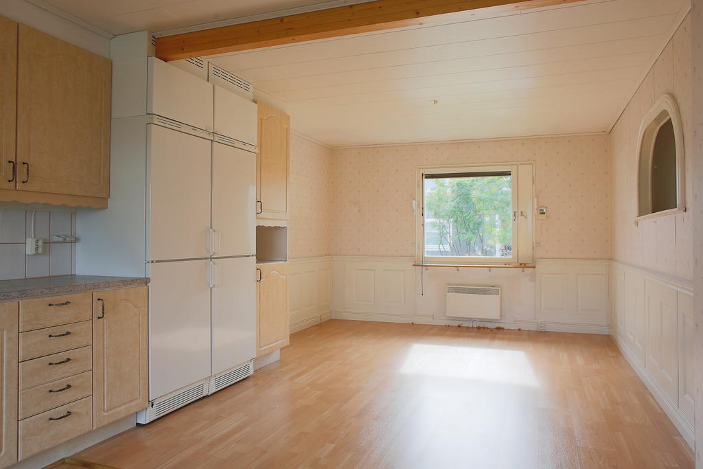 Rymligt med gott om plats för matbord