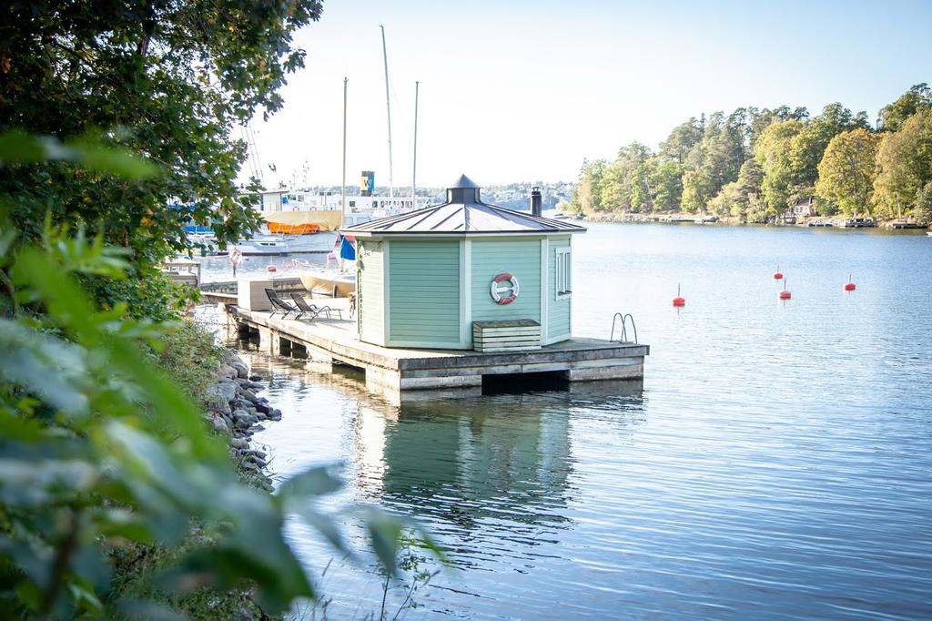 Säljarens privata bild på föreningens gemensamma ytor 