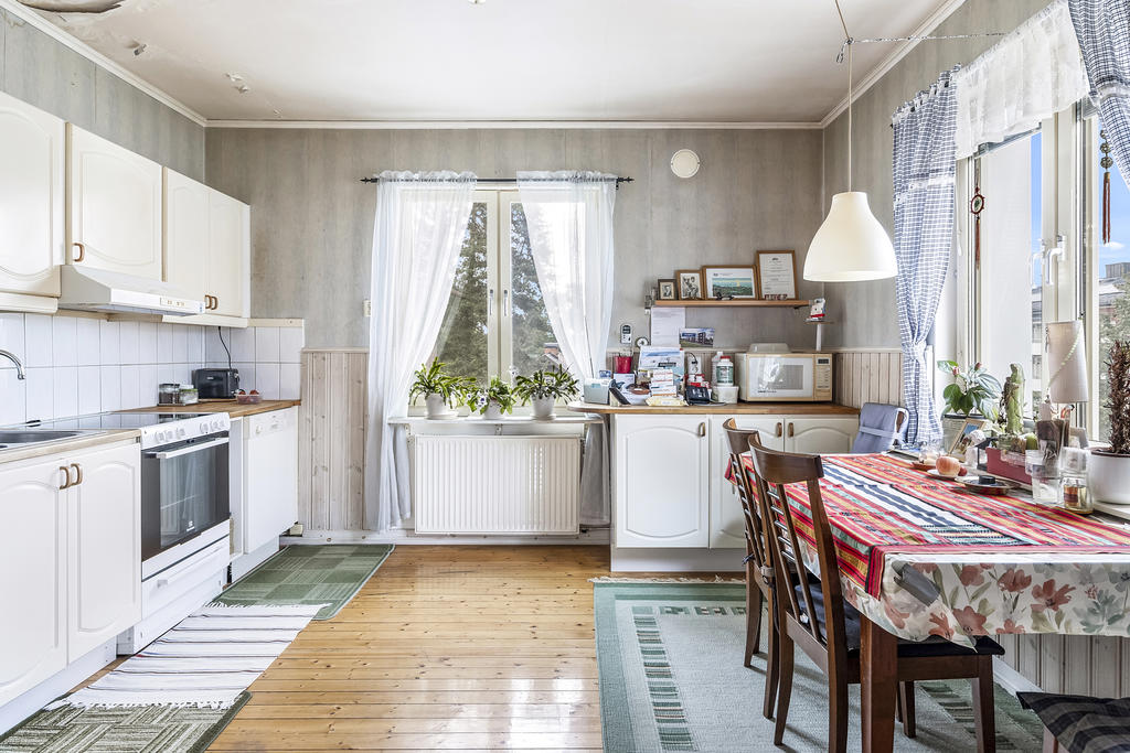 Kök med matplats