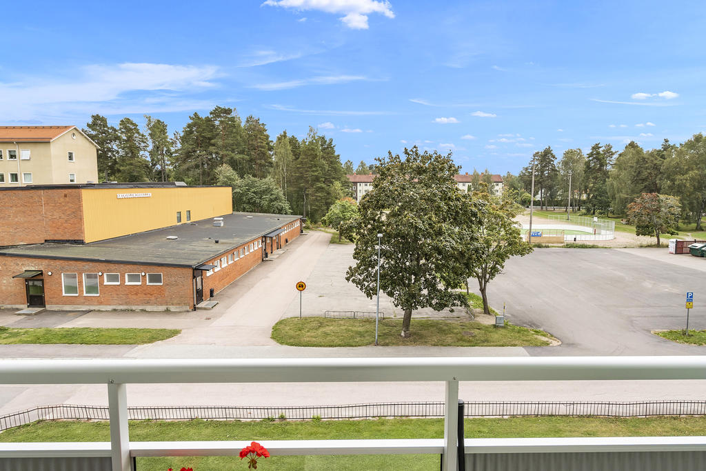 Utsikt från balkong