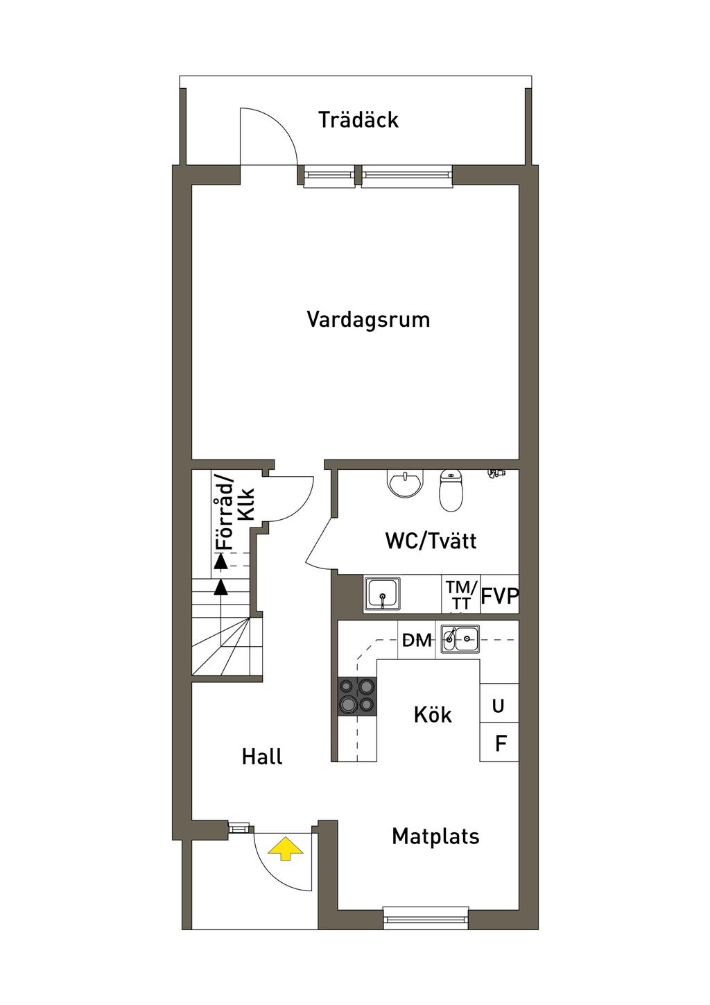 Planlösning Entréplan