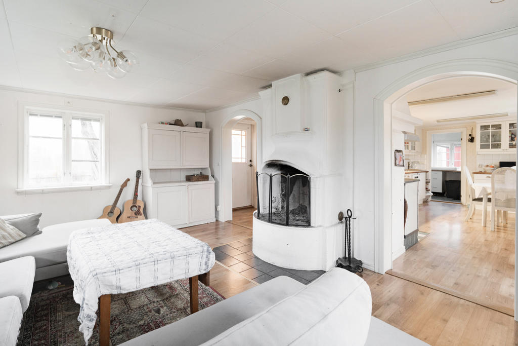 Vardagsrum i bostadshuset