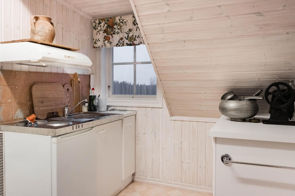 Pentry i sidobyggnad