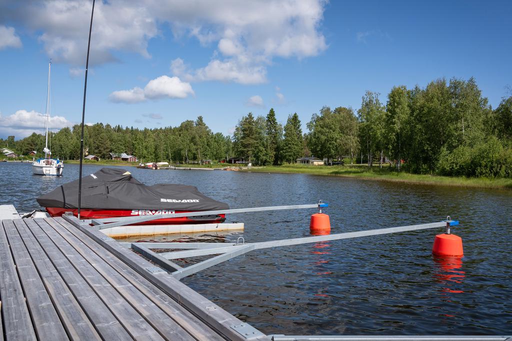 Båtplatser i området