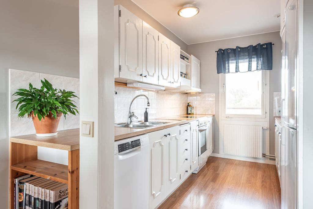 Gott om förvaring i köket 