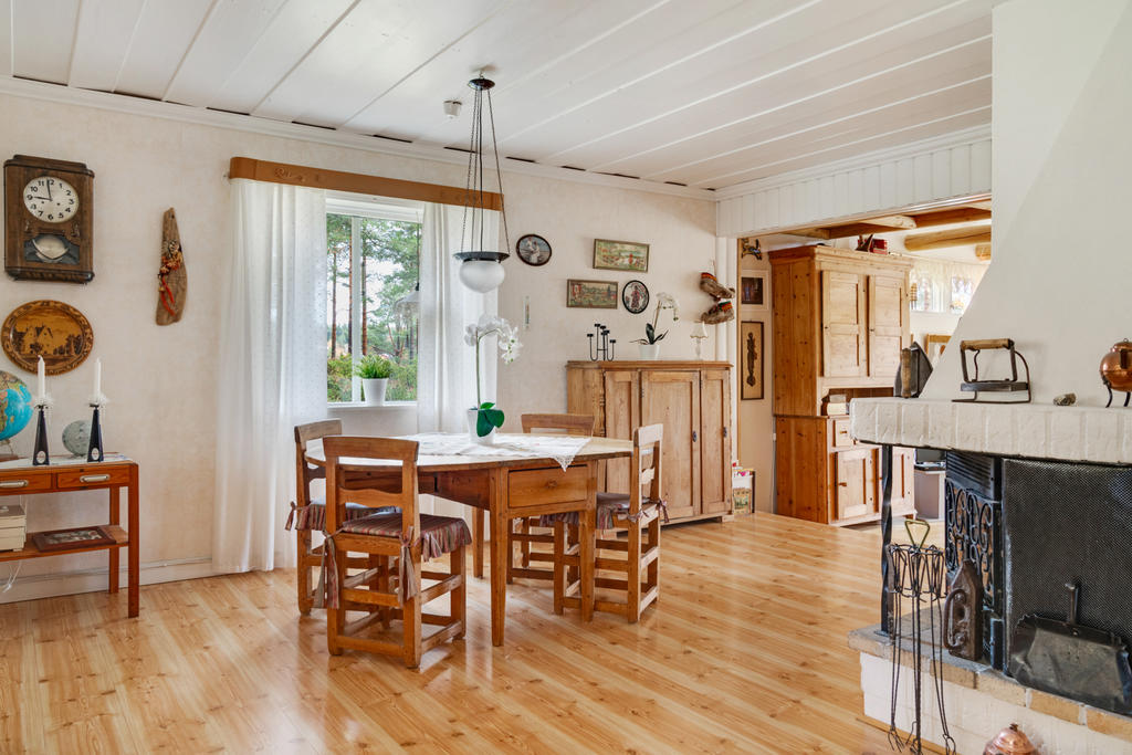 Huvudstuga - matplats