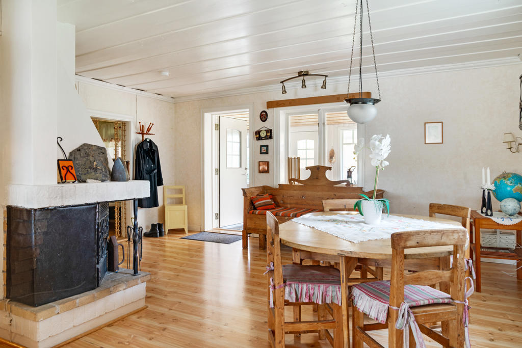 Huvudstuga - matplats