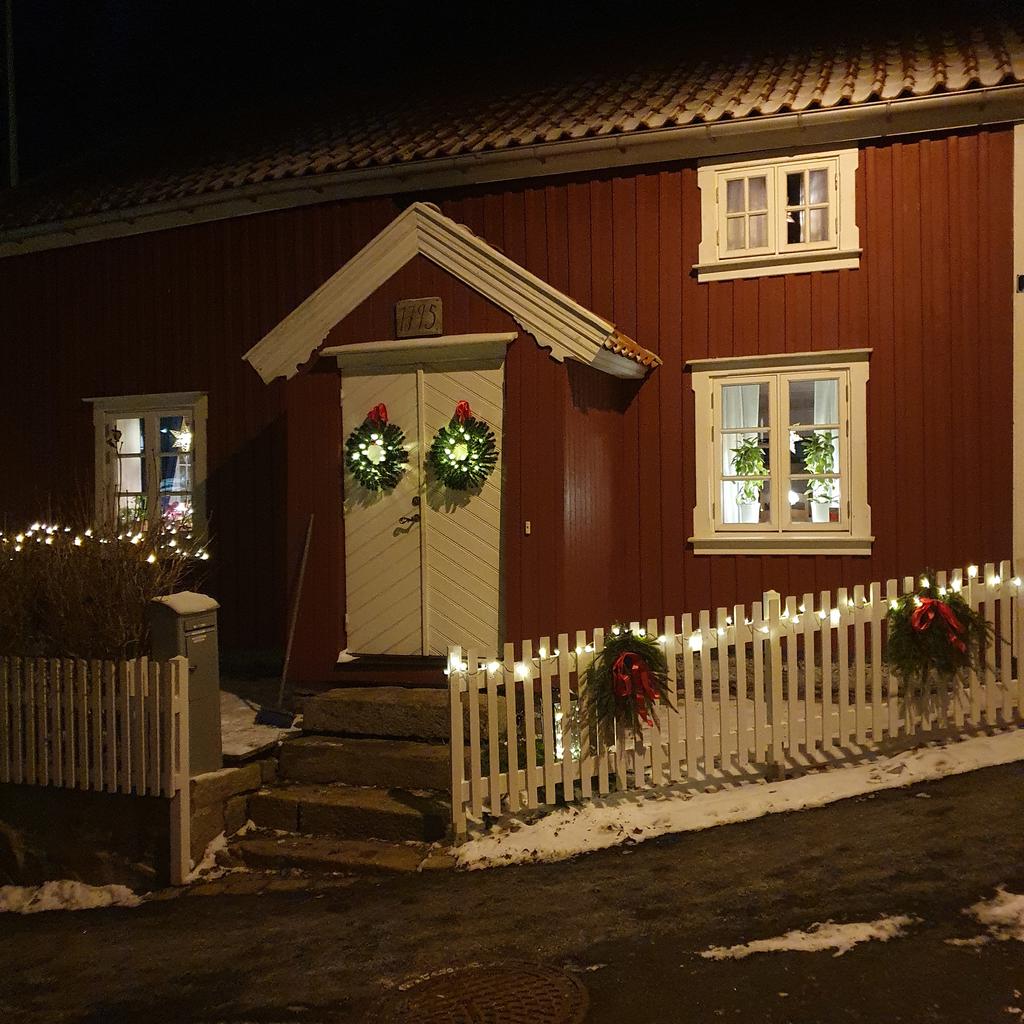 Snappegatan 2 om julen.