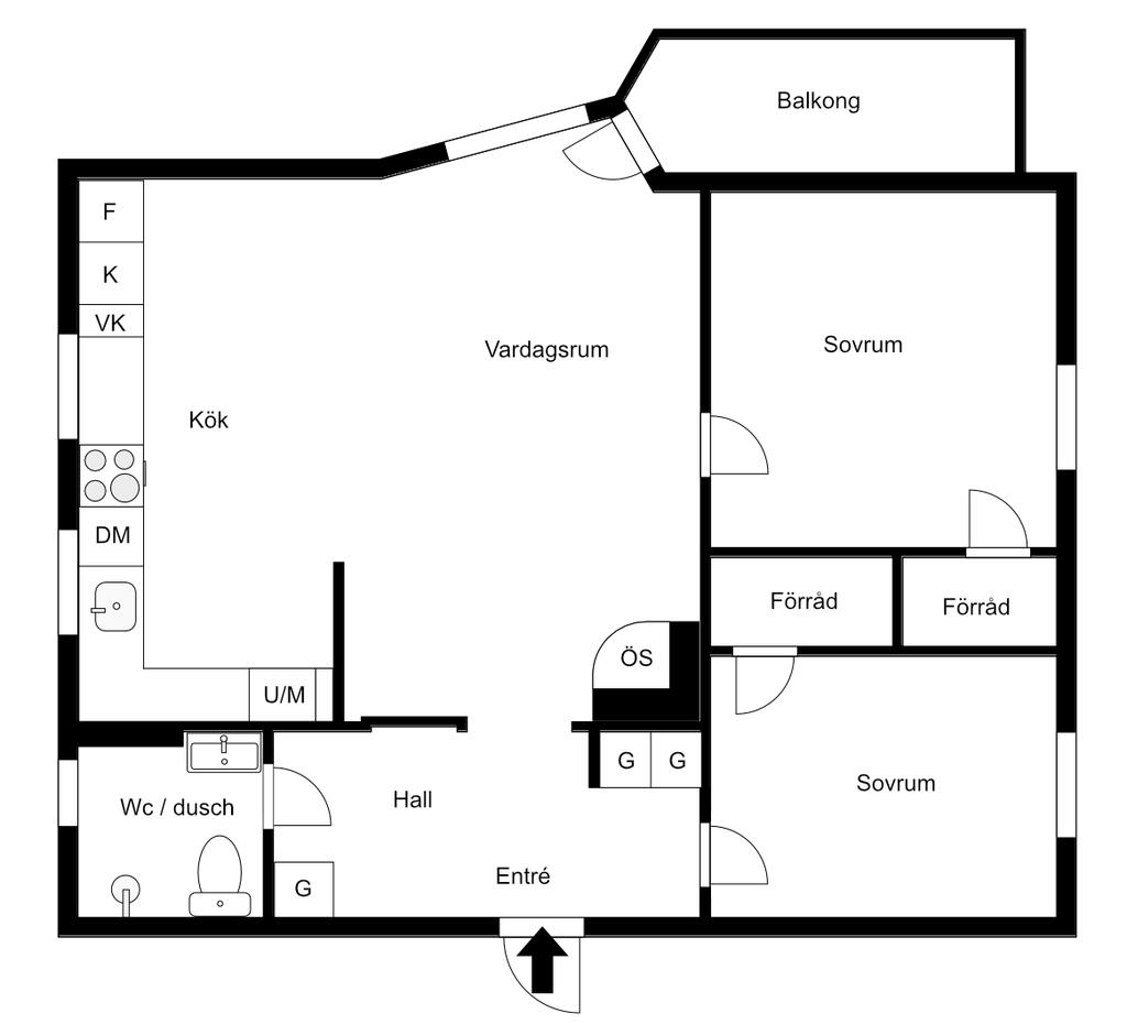 Planlösning