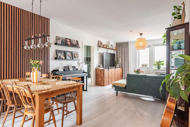 Härlig öppen planlösning