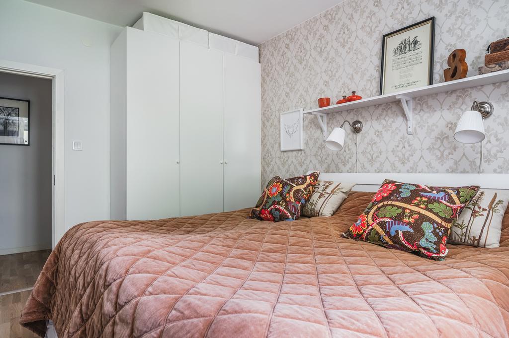 Här finns garderober 