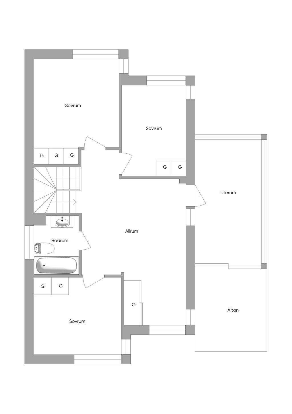 Övre plan