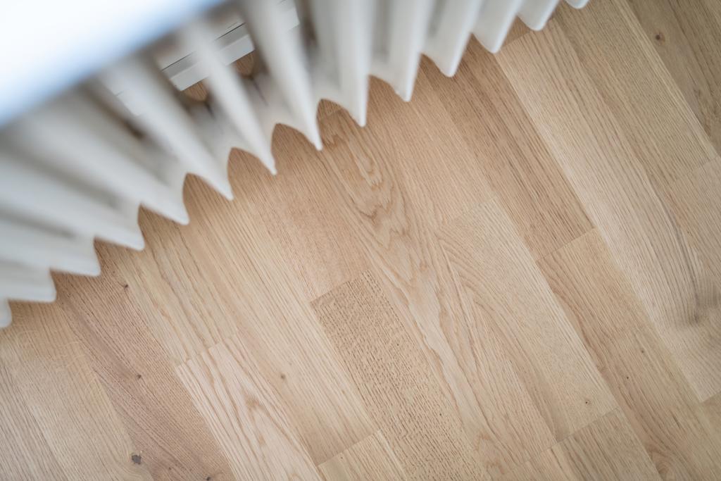 Fina parkettgolv i lägenheten