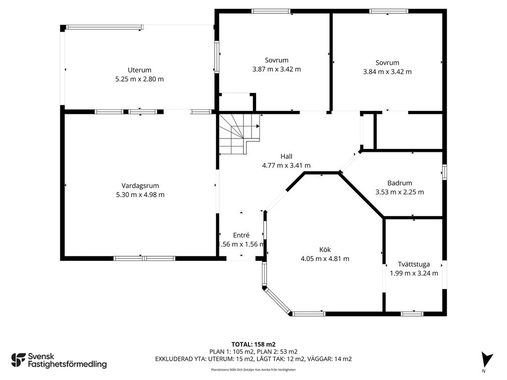 Planritning entréplan