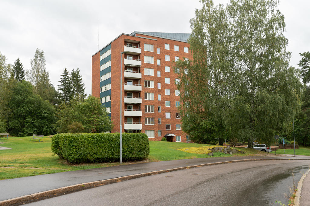 Avståndsbild på huset