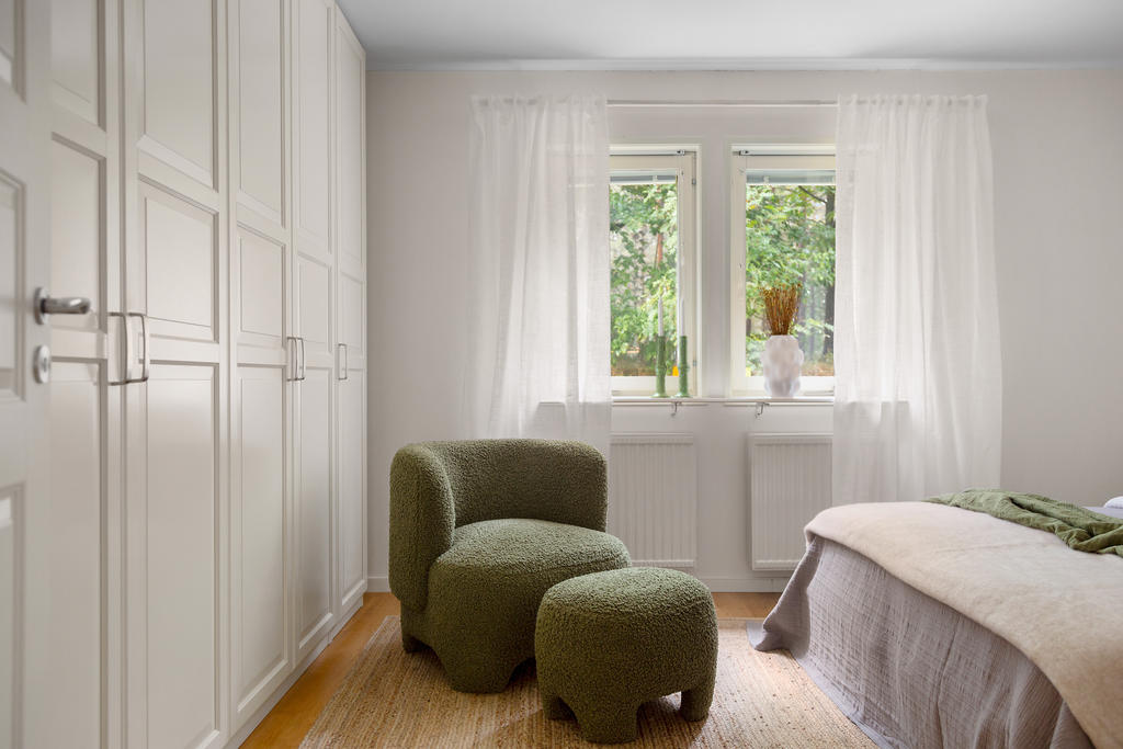 Del av master bedroom