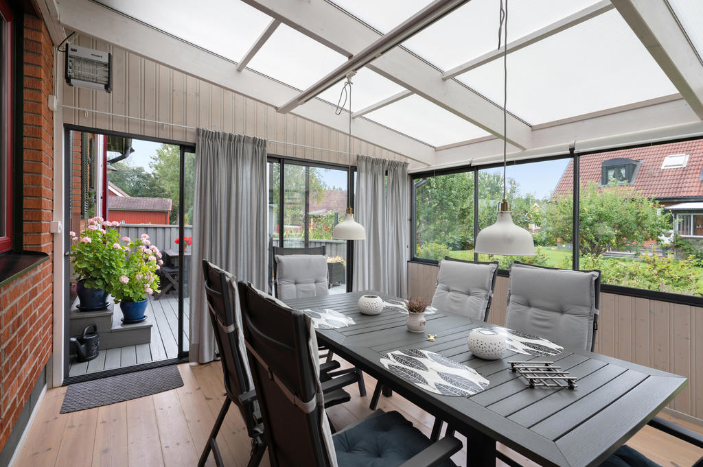 Uterum med plats för matgrupp