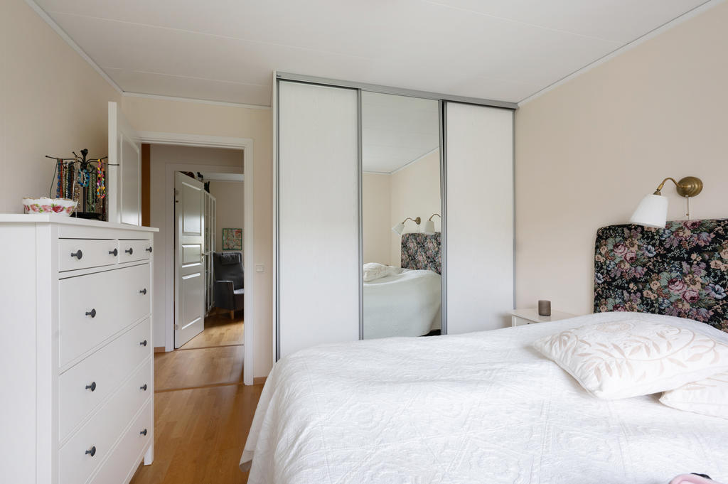 Sovrum på entréplan