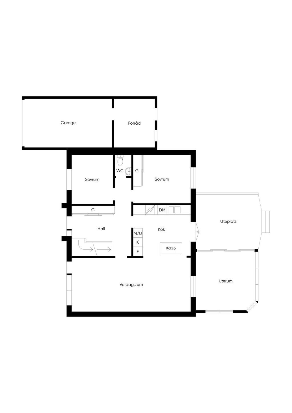 Planlösning Entréplan