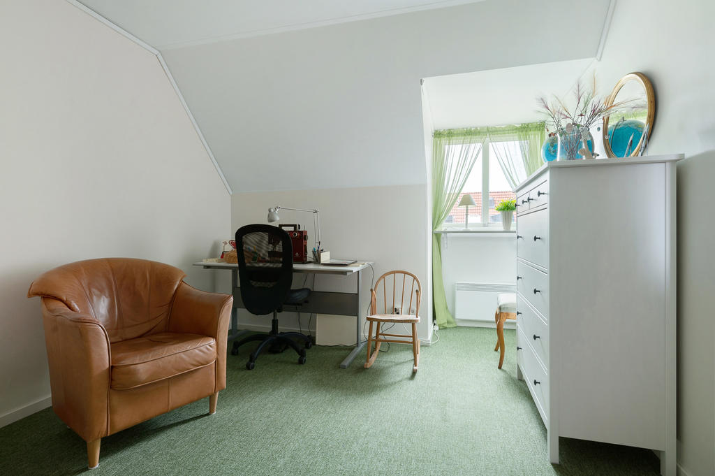 Sovrum på övre plan