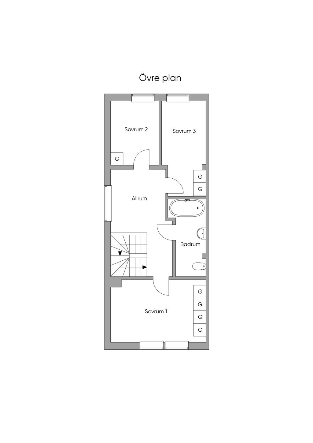 Övre plan
