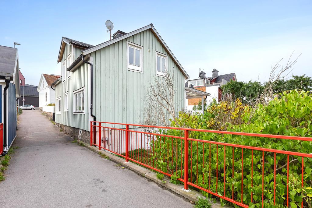 Framsidan av huset