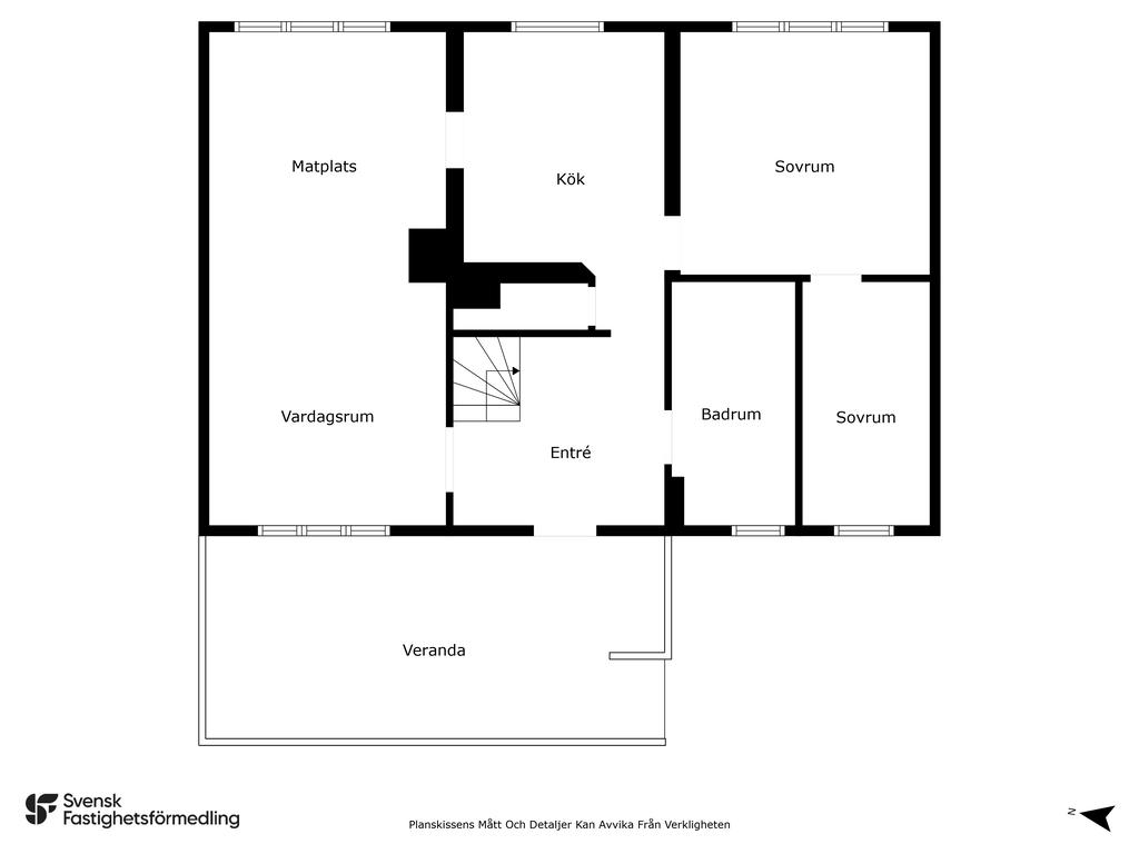 Planlösning entréplan