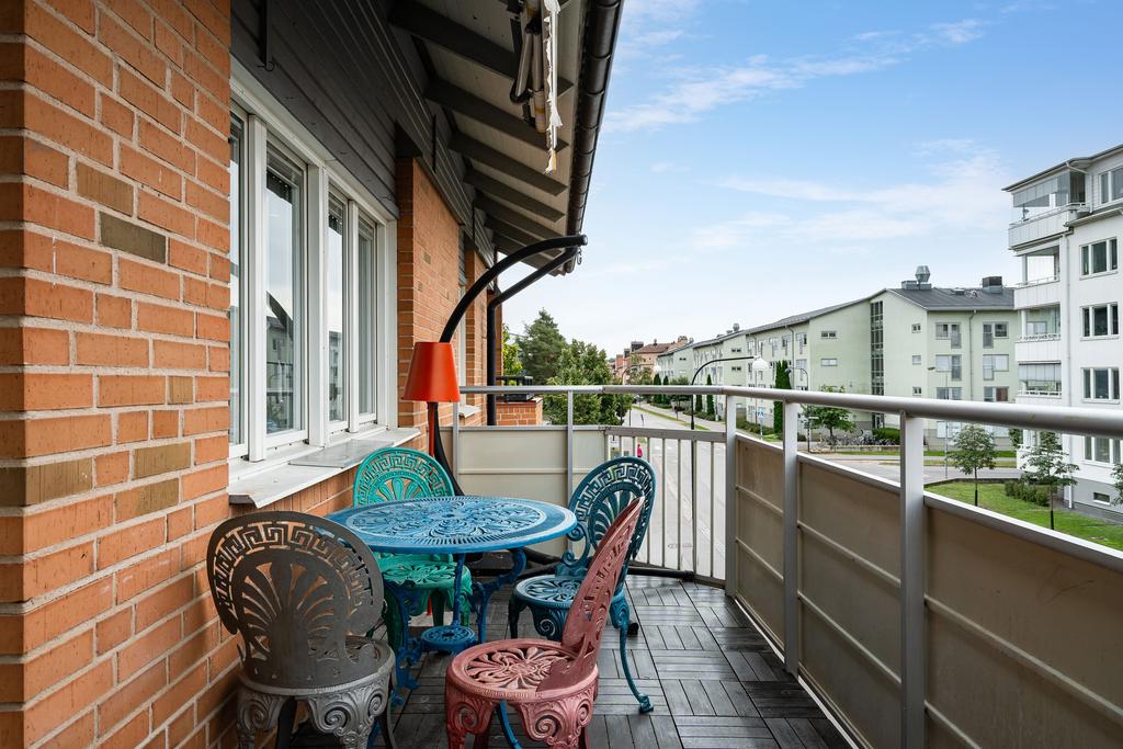 Balkong i sydvästligt läge