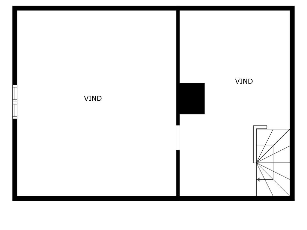 Planritning vindsvåning