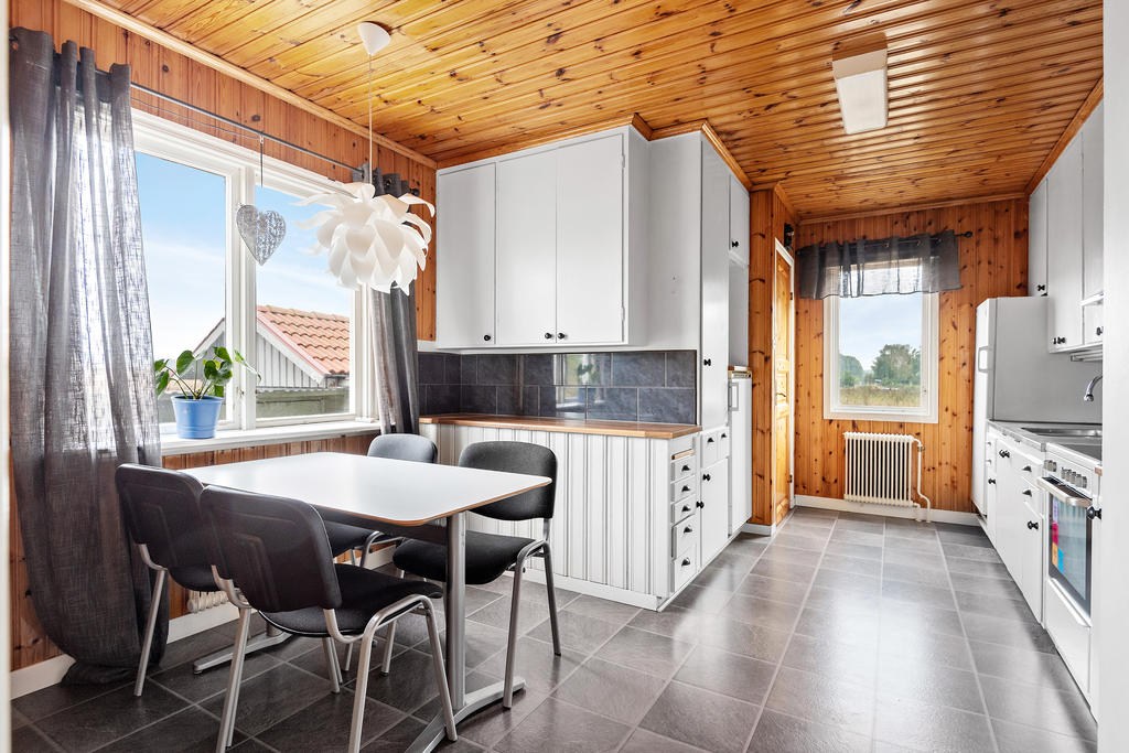 Kök med matplats