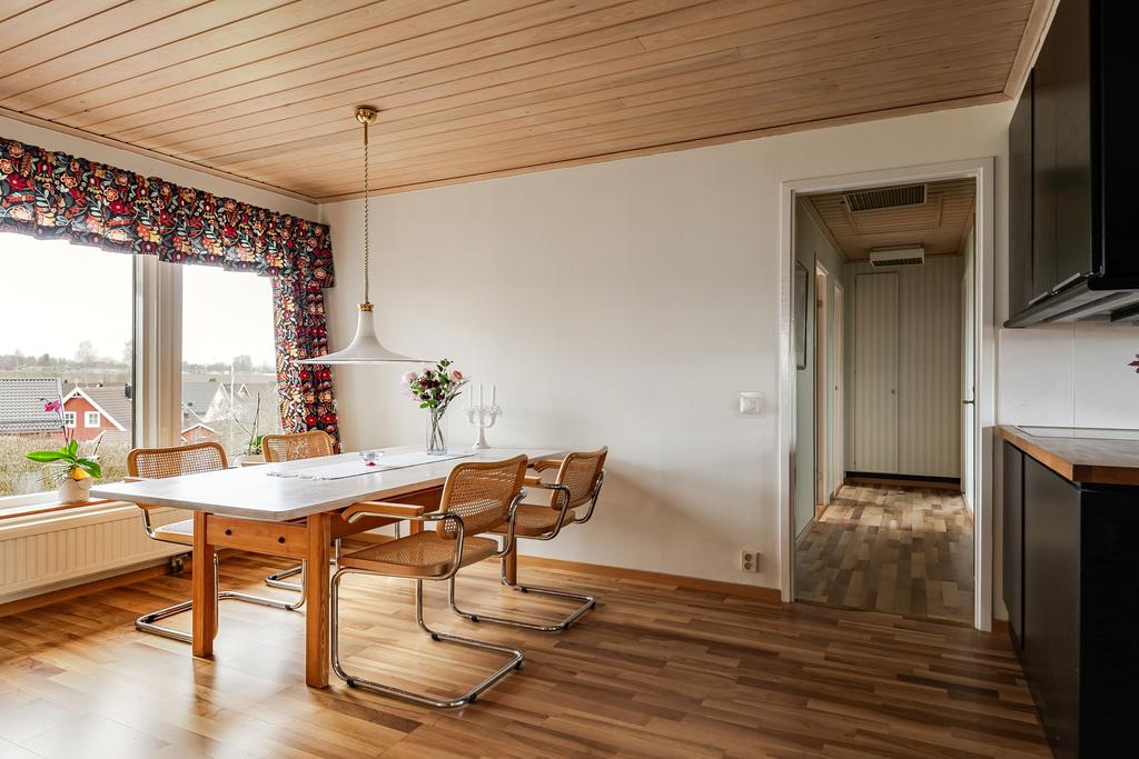 Matplatsen har fin utsikt