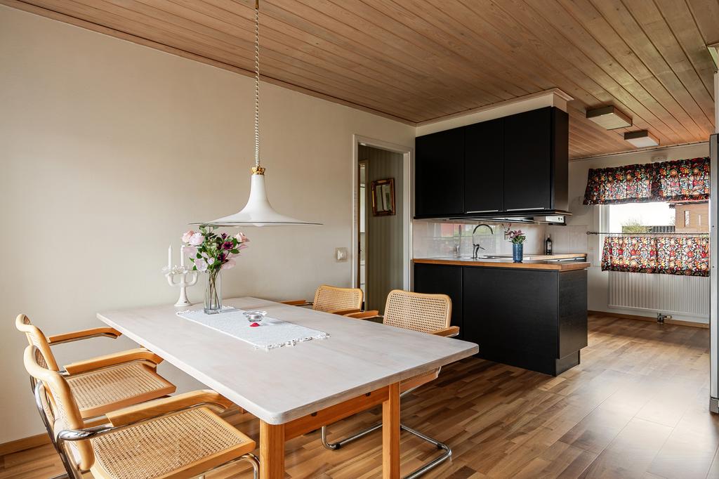 Matplatsen mot köket