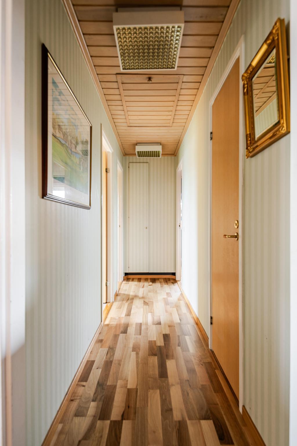 3 av sovrummen ligger samlade