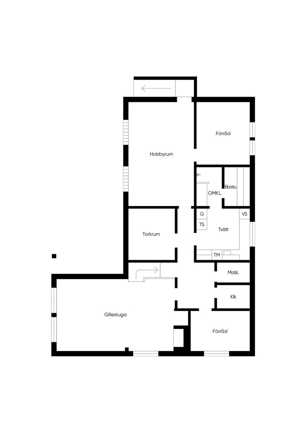 Planlösning Källare