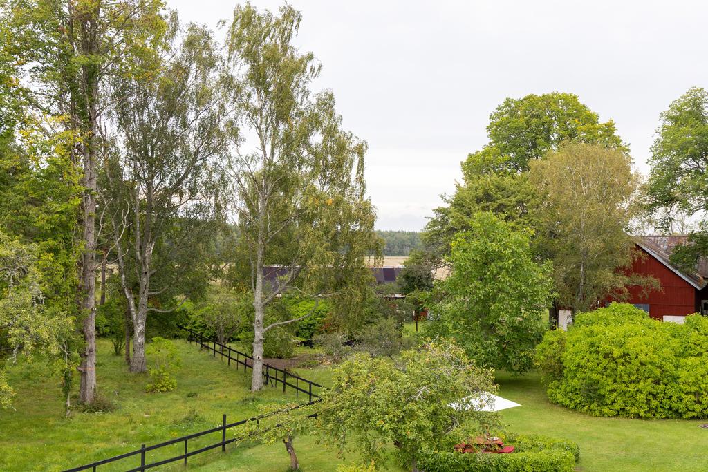 Del av trädgården och beteshagar
