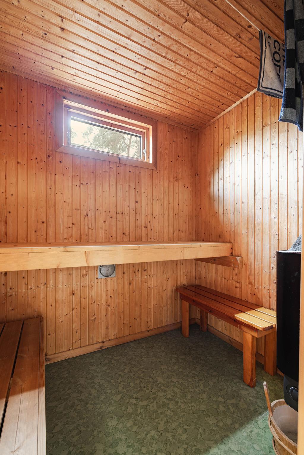 Bastu i uthuset