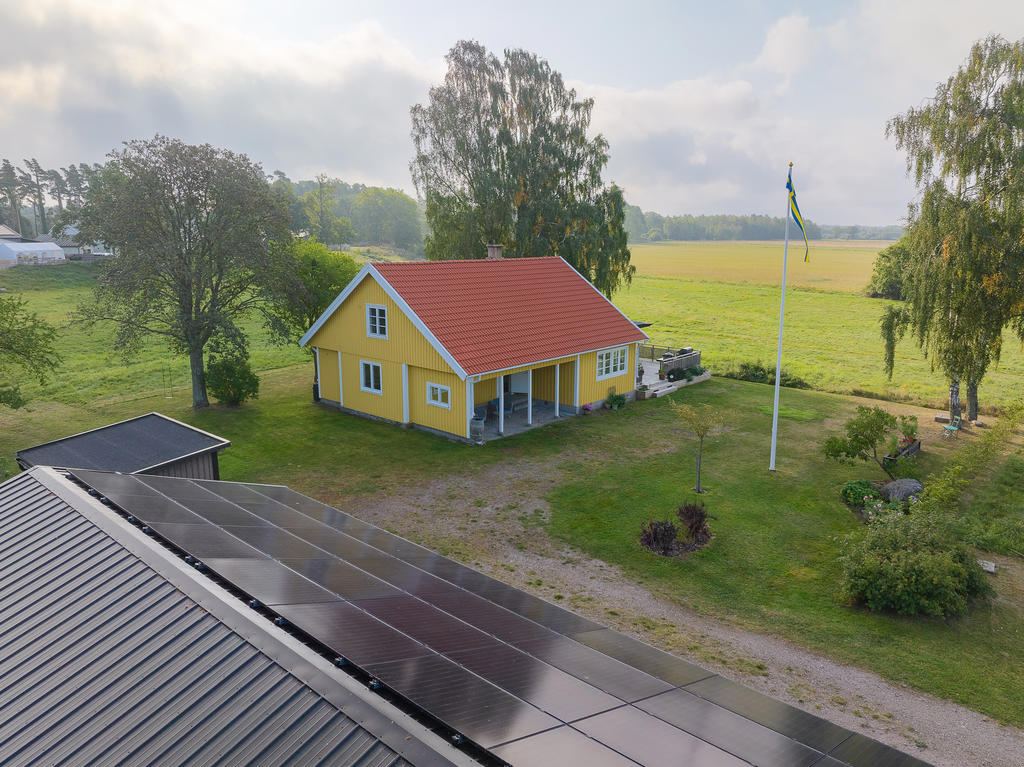 Fint läge intill odlingslandskap