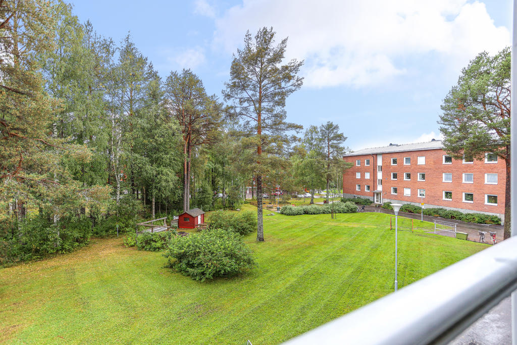 Utsikt från balkong