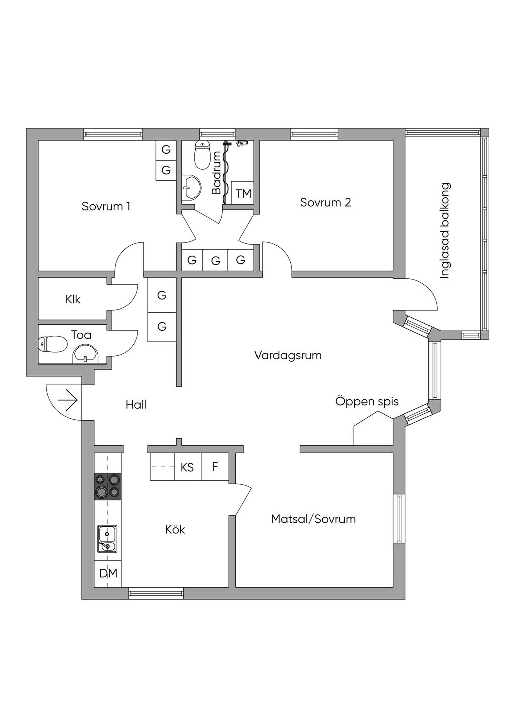Planlösning