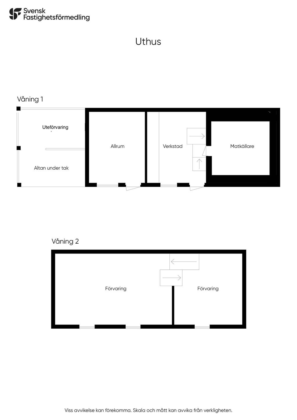 Planlösning - Uthus