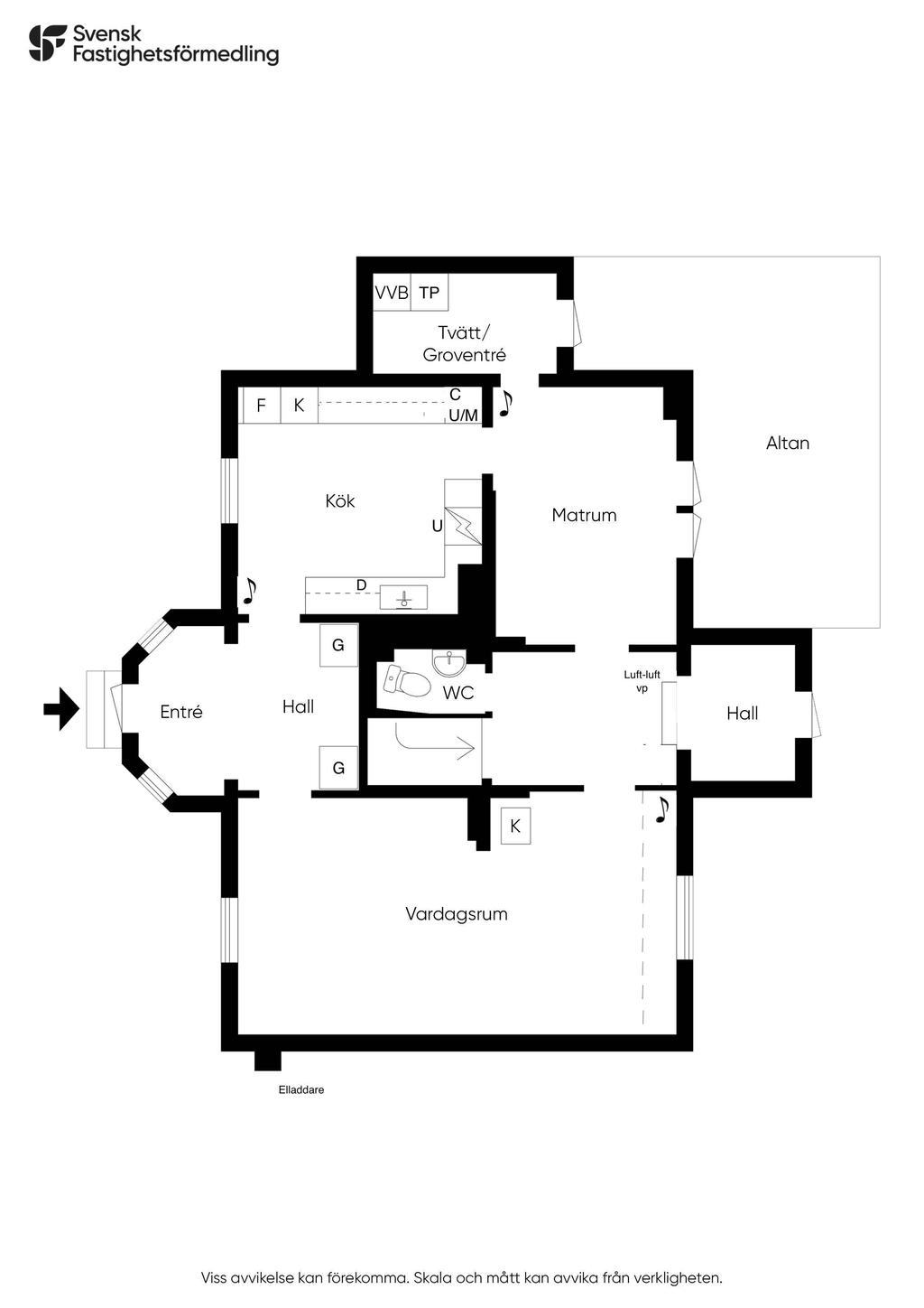 Planlösning - Entréplan